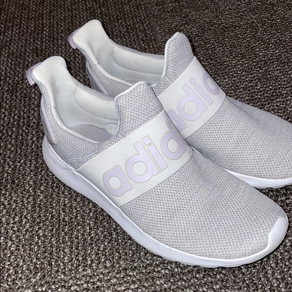 Women’s adidas cloud foam comfort lite racer adapt slip on tennis shoes